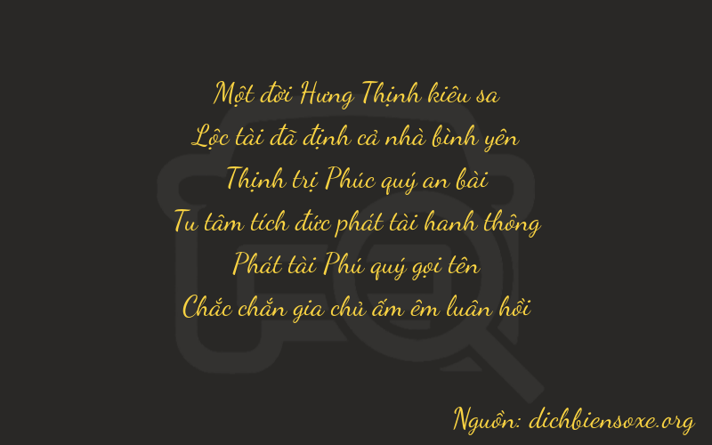 Thơ dịch biển số xe 16681