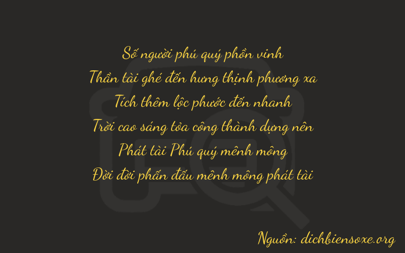 Thơ dịch biển số xe 16683