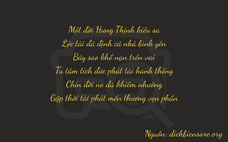Thơ dịch biển số xe 16798