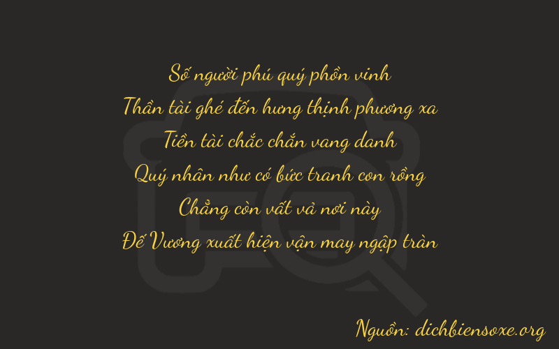 Thơ dịch biển số xe 16809