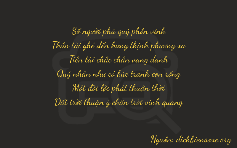 Thơ dịch biển số xe 16818