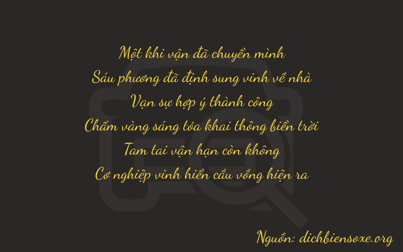 Thơ dịch biển số xe 16837