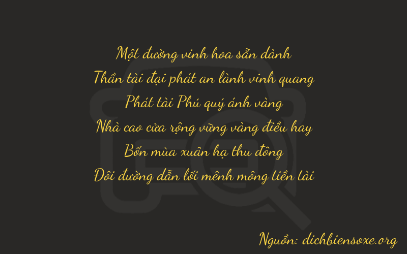 Thơ dịch biển số xe 16842