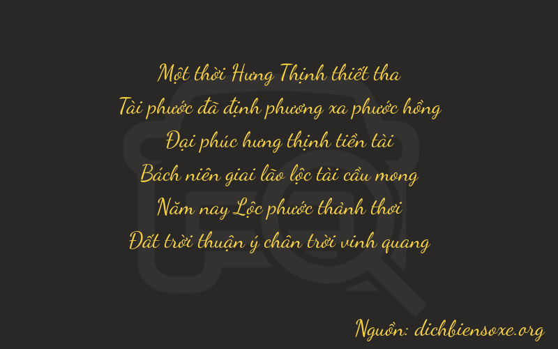 Thơ dịch biển số xe 16858