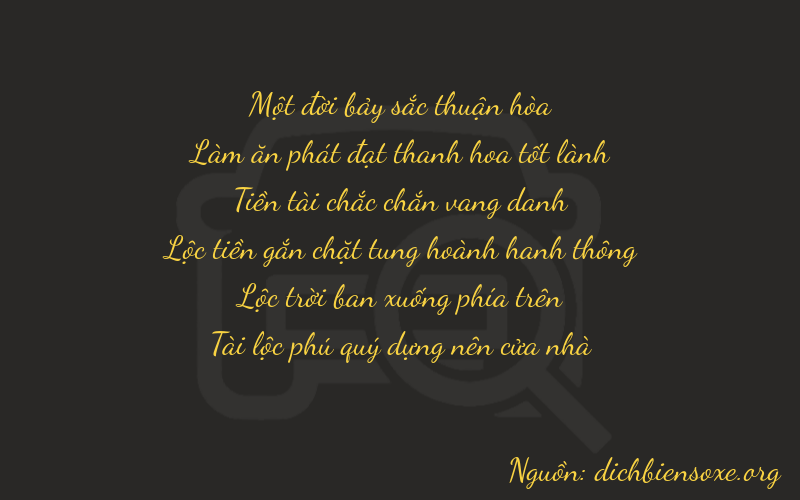 Thơ dịch biển số xe 16862