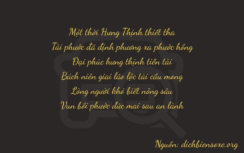 Thơ dịch biển số xe 16867