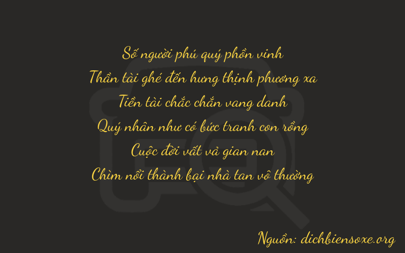 Thơ dịch biển số xe 16872