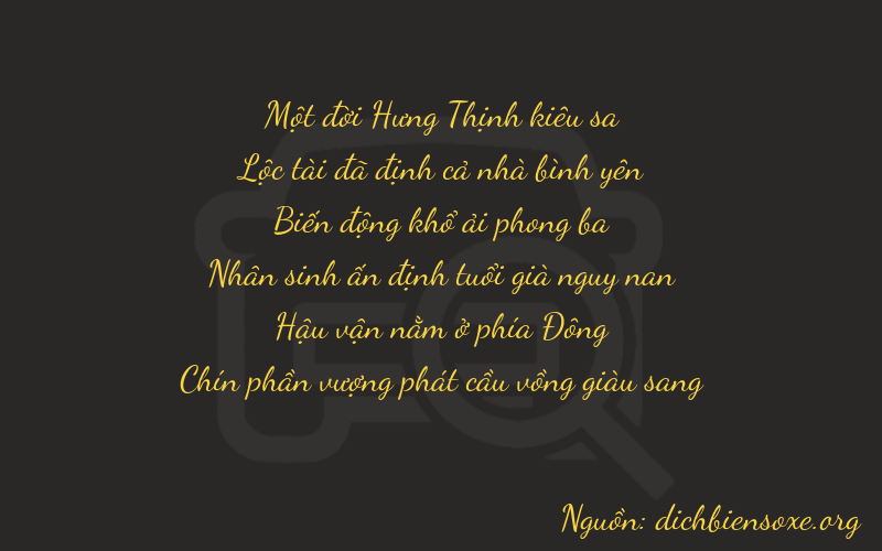 Thơ dịch biển số xe 16879