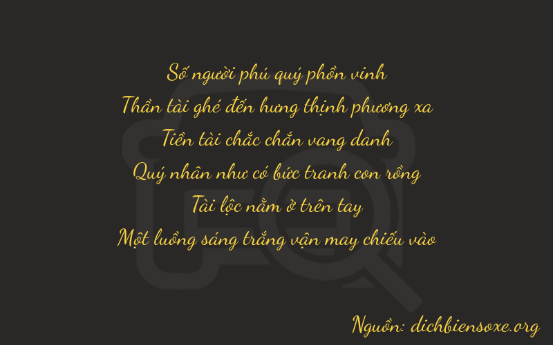 Thơ dịch biển số xe 16881