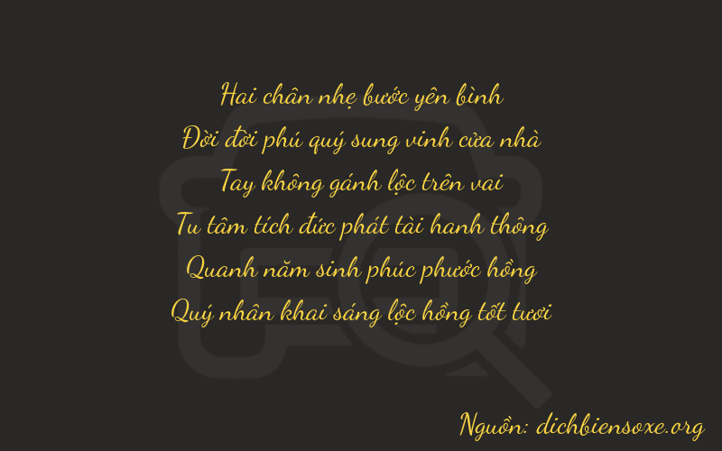 Thơ dịch biển số xe 21056