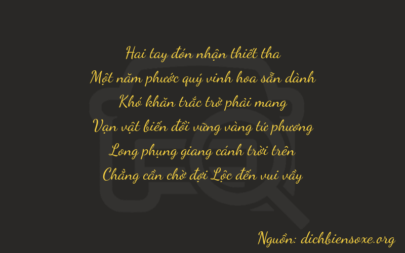 Thơ dịch biển số xe 21070
