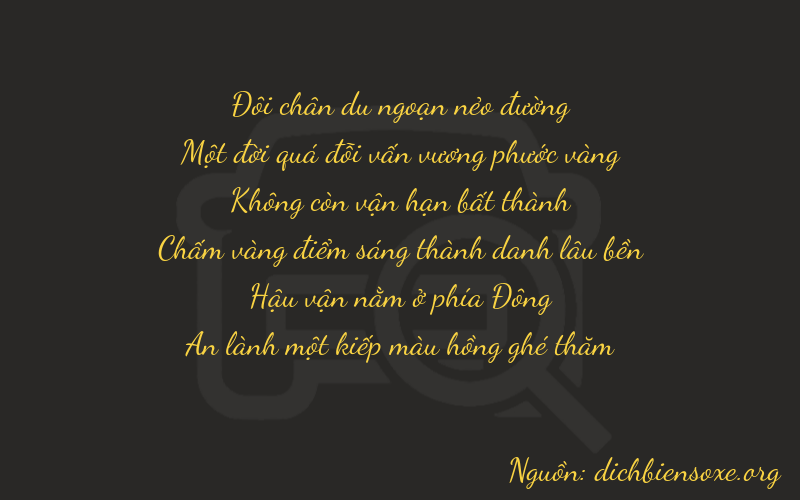 Thơ dịch biển số xe 21071