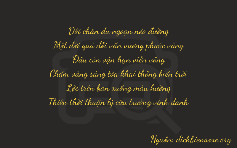 Thơ dịch biển số xe 21089