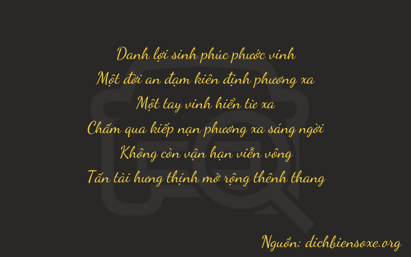 Thơ dịch biển số xe 21108