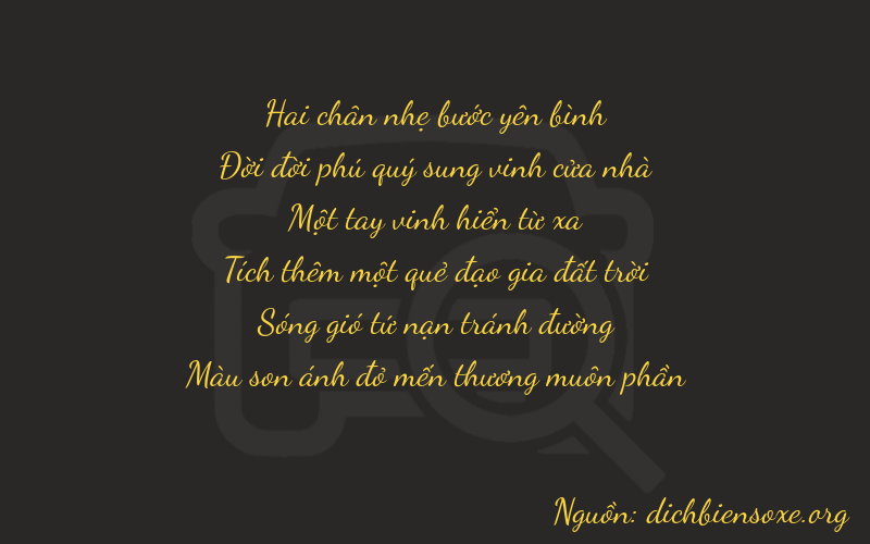 Thơ dịch biển số xe 21137