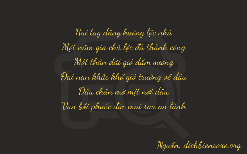Thơ dịch biển số xe 21157