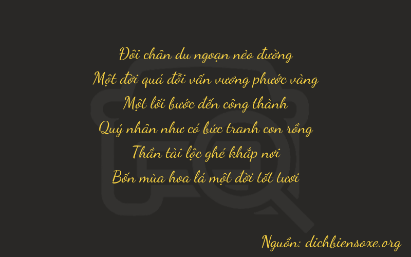 Thơ dịch biển số xe 21161