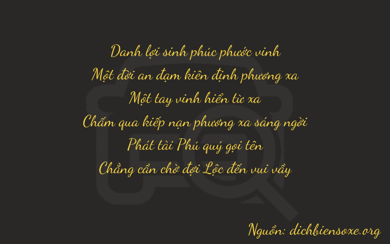 Thơ dịch biển số xe 21180