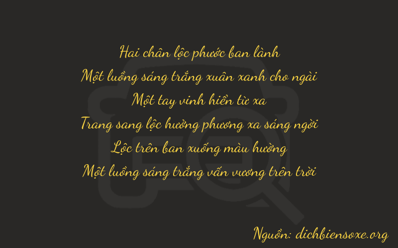 Thơ dịch biển số xe 21181