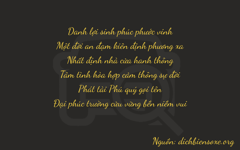Thơ dịch biển số xe 21189