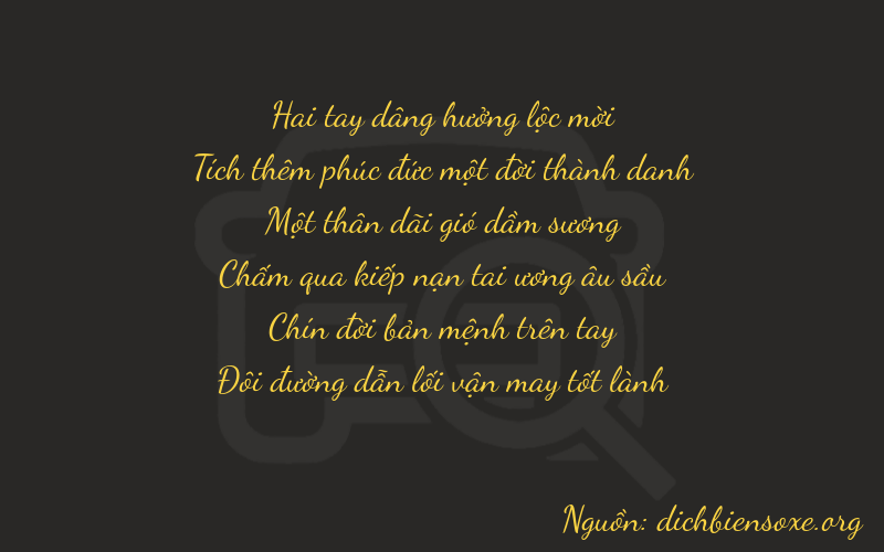 Thơ dịch biển số xe 21192