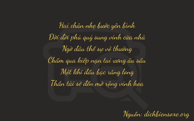 Thơ dịch biển số xe 21218