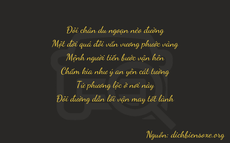 Thơ dịch biển số xe 21242