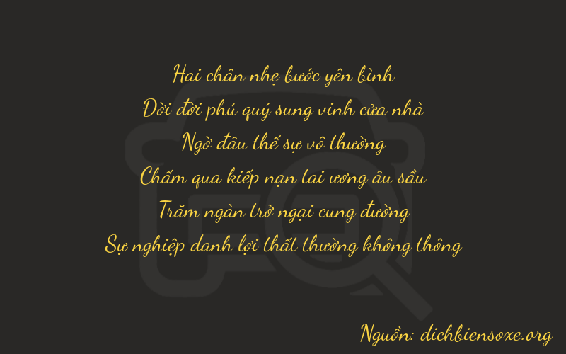 Thơ dịch biển số xe 21272