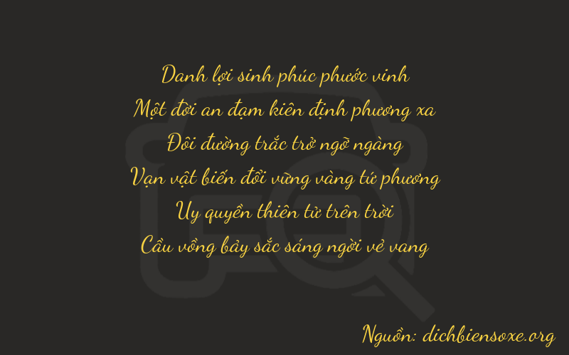 Thơ dịch biển số xe 21297