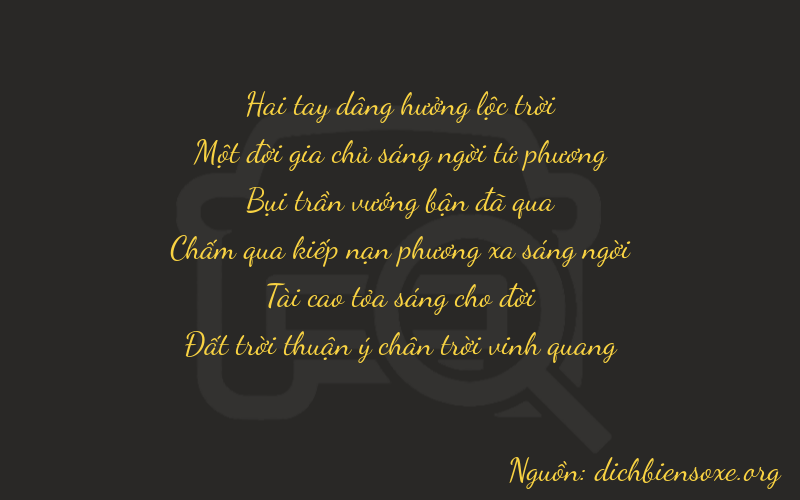 Thơ dịch biển số xe 21338