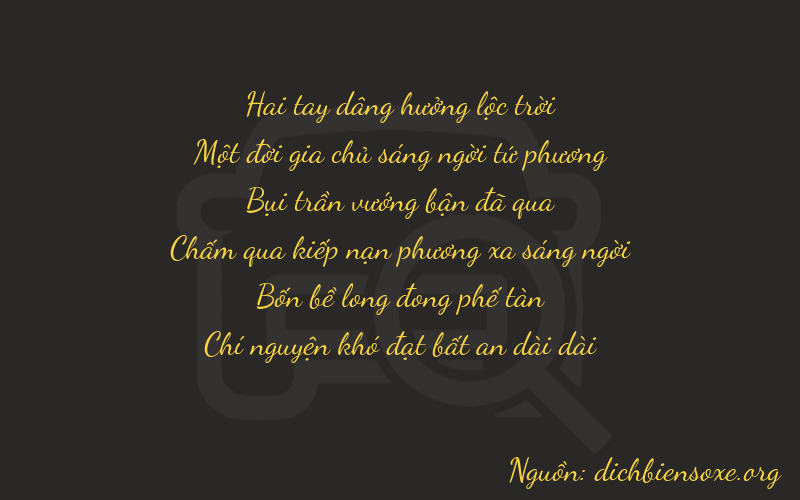 Thơ dịch biển số xe 21347