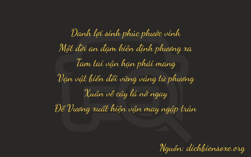 Thơ dịch biển số xe 21369