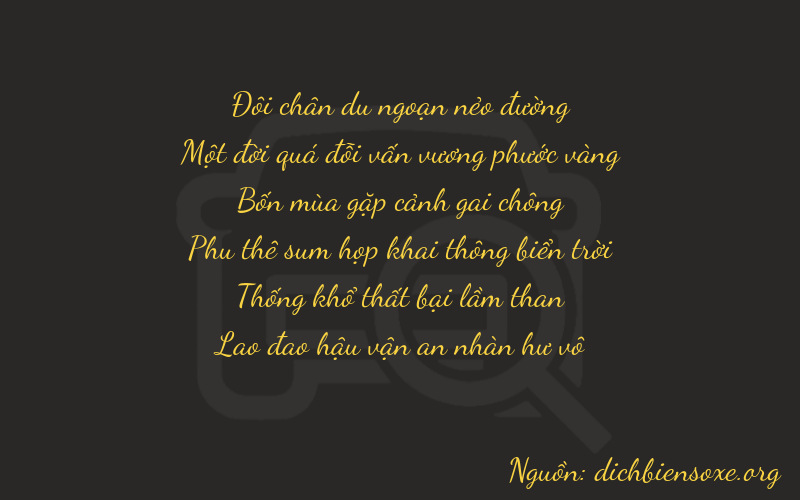 Thơ dịch biển số xe 21413