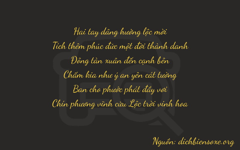 Thơ dịch biển số xe 21489