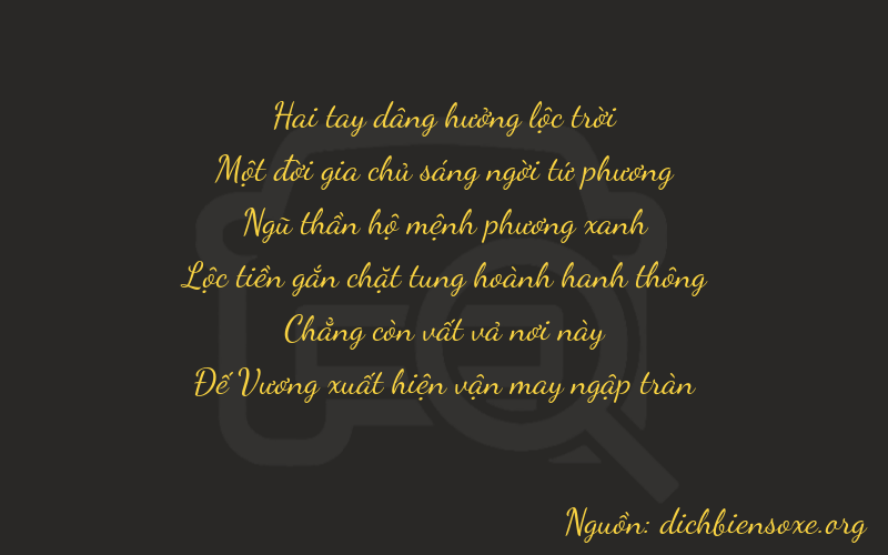 Thơ dịch biển số xe 21509