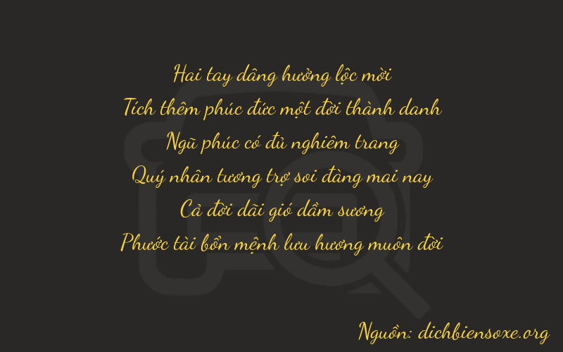 Thơ dịch biển số xe 21516