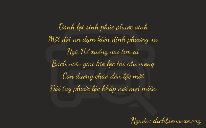 Thơ dịch biển số xe 21522