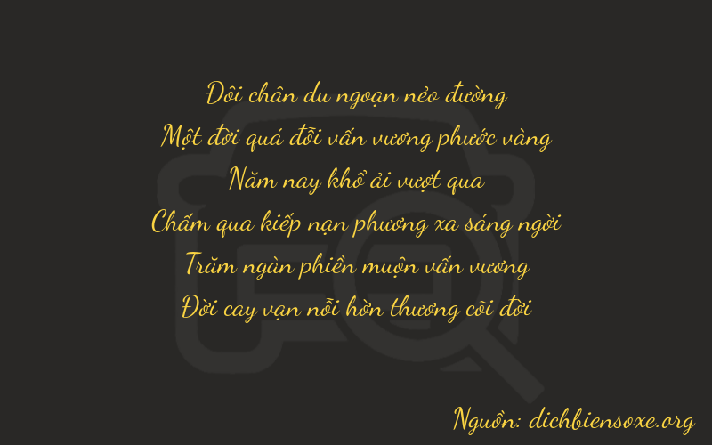 Thơ dịch biển số xe 21557