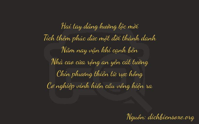 Thơ dịch biển số xe 21597