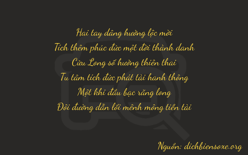 Thơ dịch biển số xe 21912
