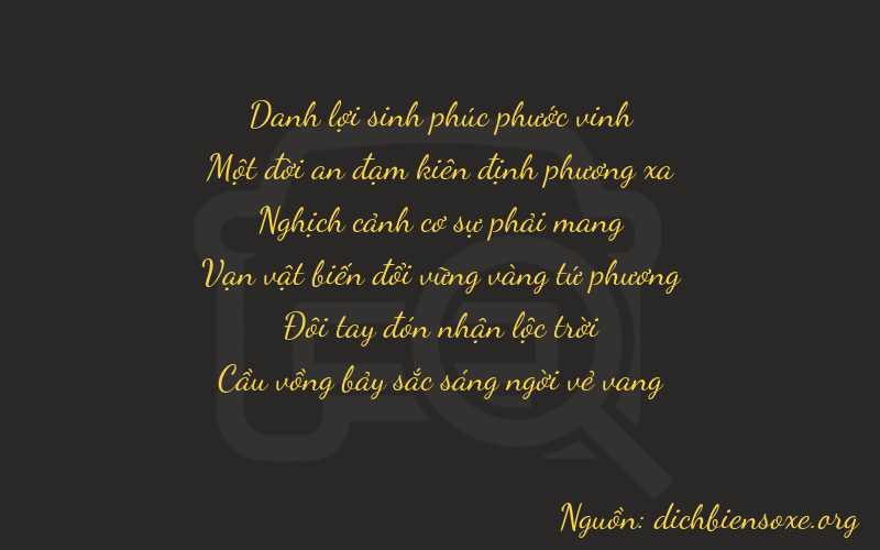Thơ dịch biển số xe 21927
