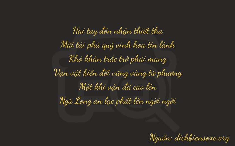 Thơ dịch biển số xe 22015