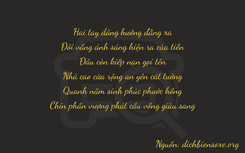 Thơ dịch biển số xe 22059