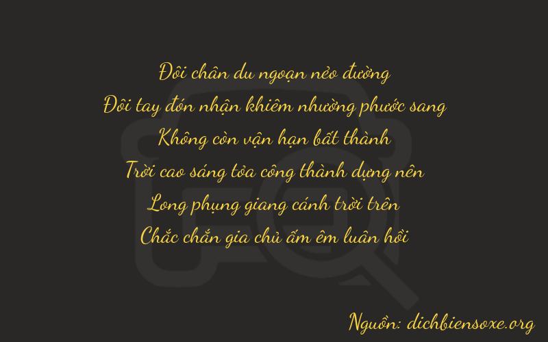 Thơ dịch biển số xe 22071