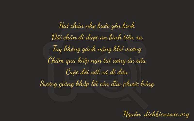 Thơ dịch biển số xe 22074