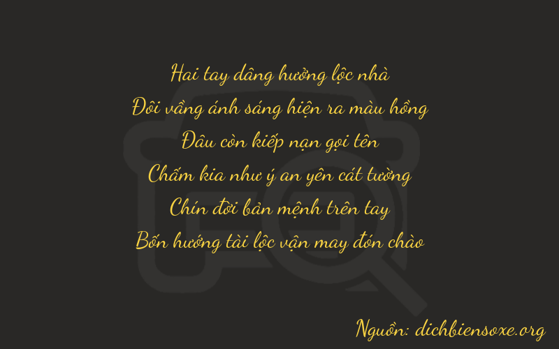 Thơ dịch biển số xe 22094