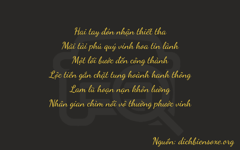 Thơ dịch biển số xe 22114