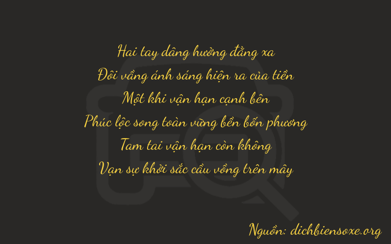 Thơ dịch biển số xe 22131