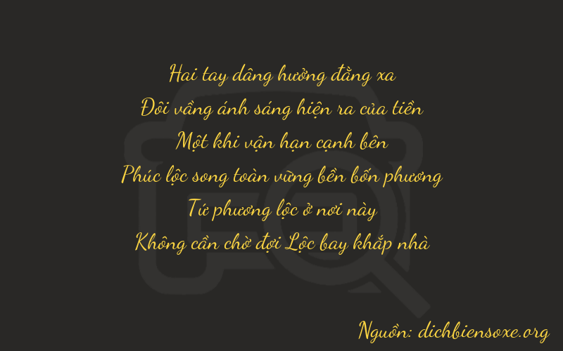 Thơ dịch biển số xe 22140