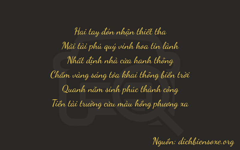 Thơ dịch biển số xe 22159